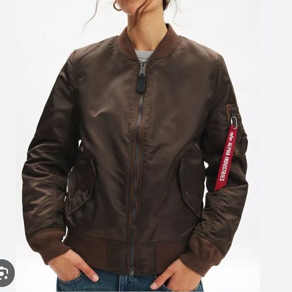 Urban Outfitters Alpha Industries B-1 Chocolate XS NWT in packaging - Picture 1 of 6